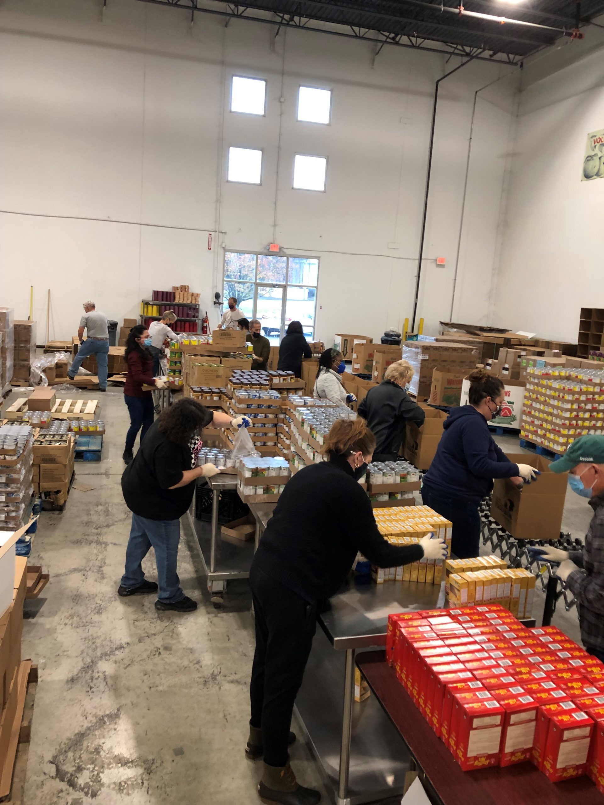 Boxes and Hearts FilledMilitary Families Supported by Pillars